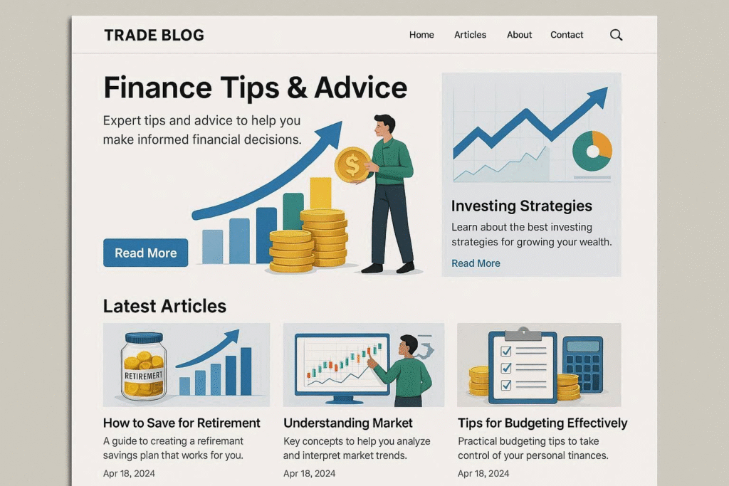 tradevlog.site Finance