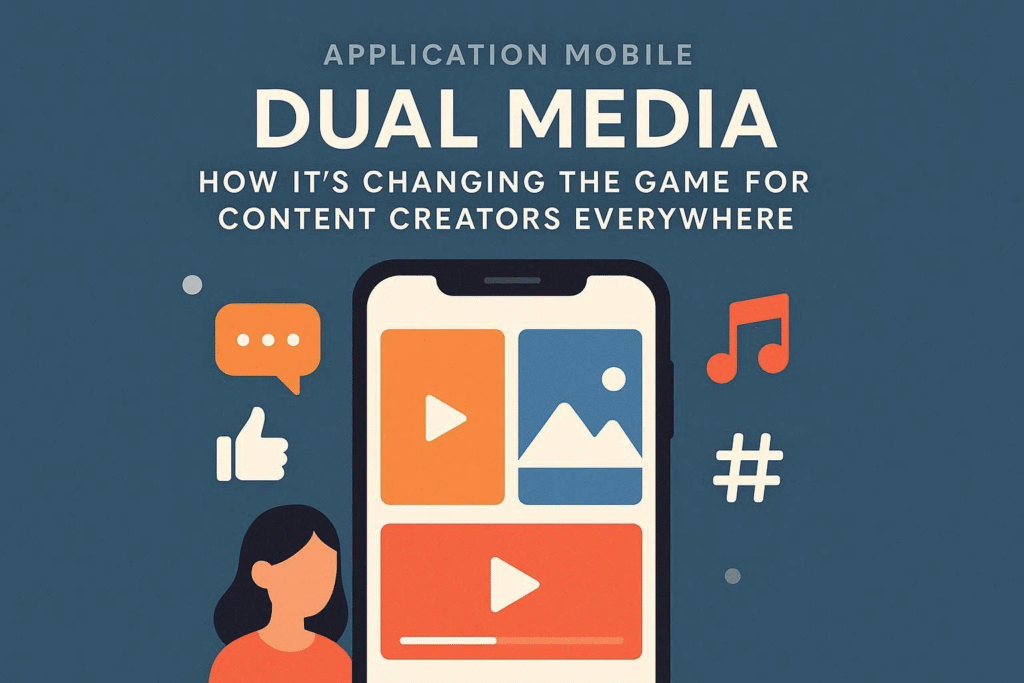 application mobile dualmedia