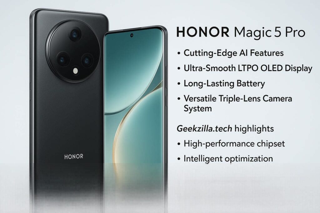 geekzilla.tech honor magic 5 pro