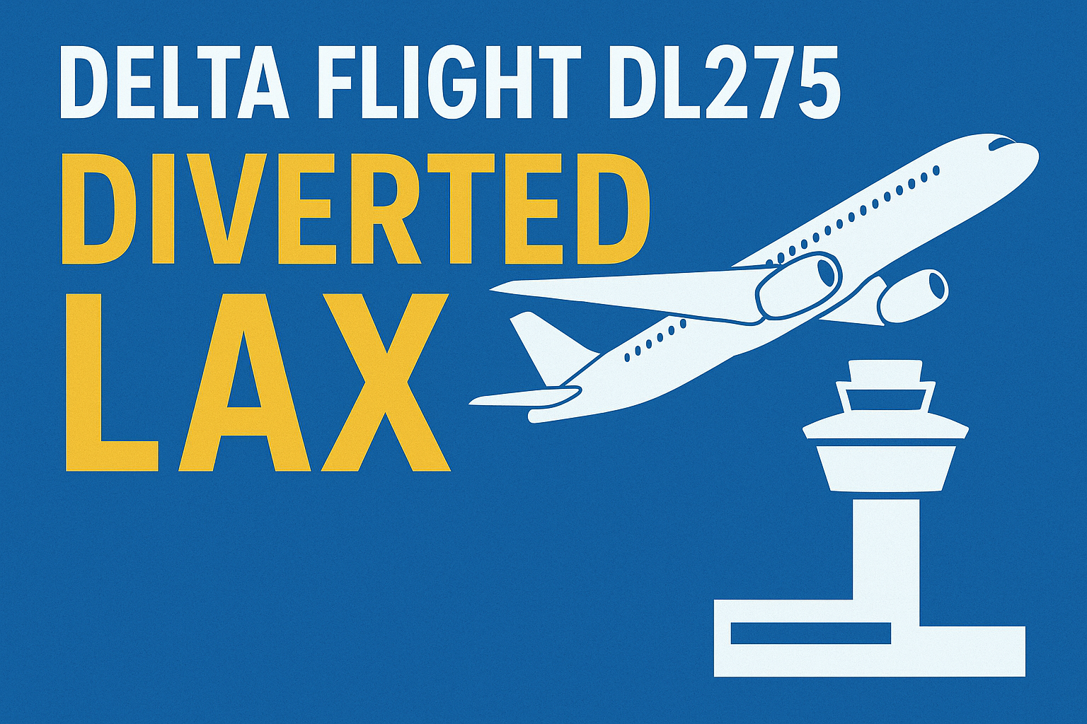 Delta Flight DL275 Diverted LAX