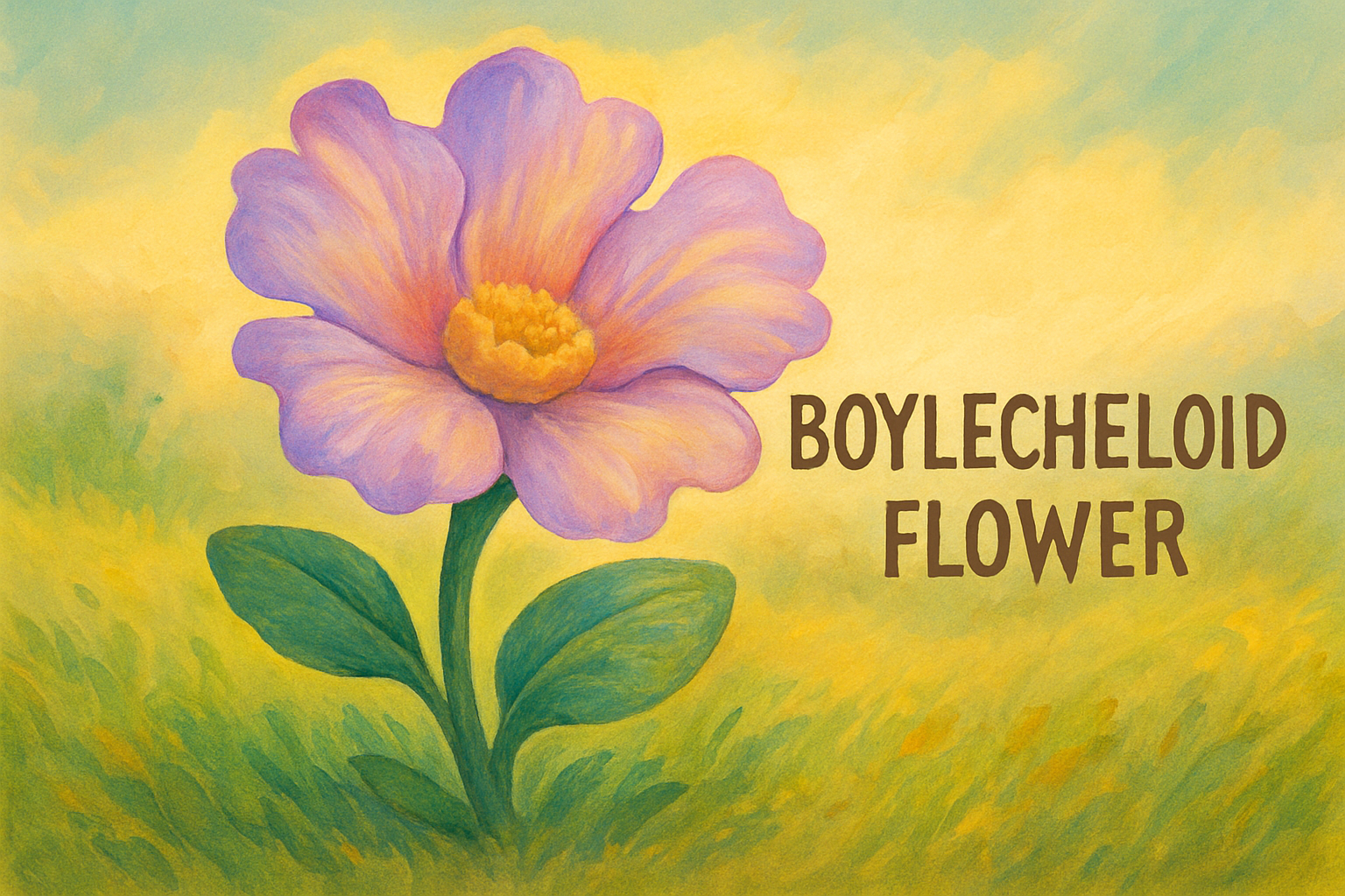 boylecheloid flower