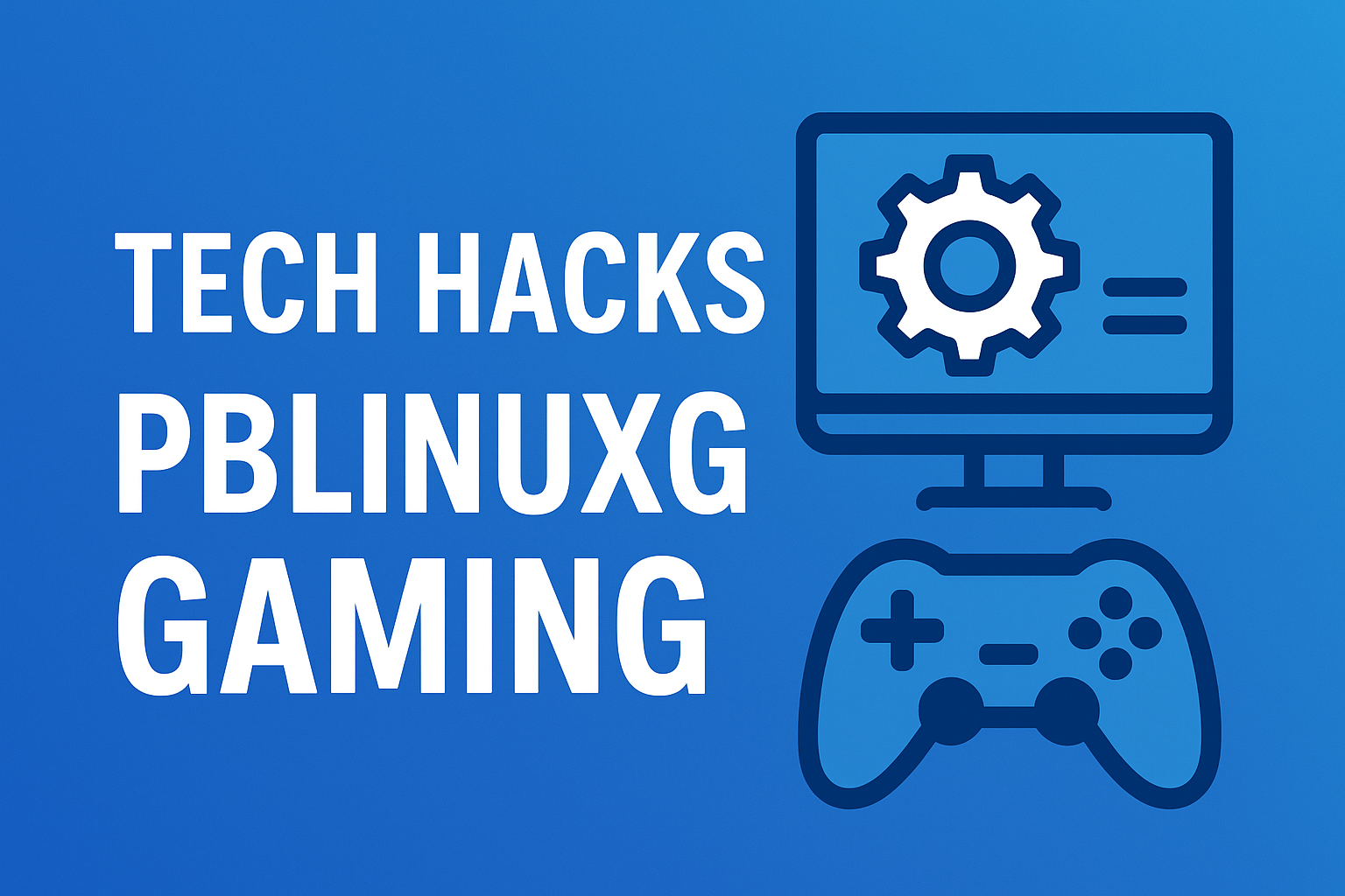 Tech Hacks PBLinuxGaming