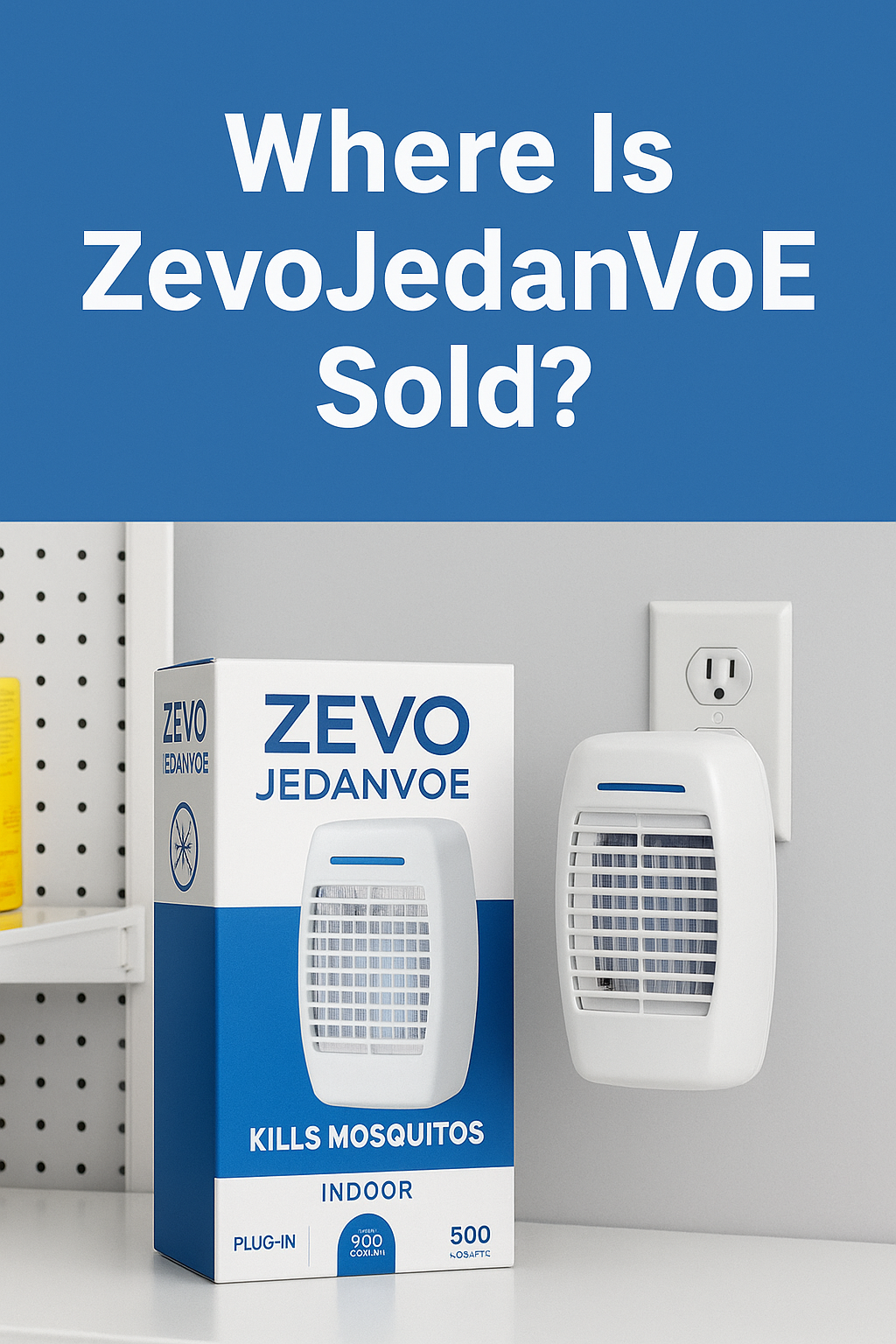 Where Is ZevoJedanVoE Sold