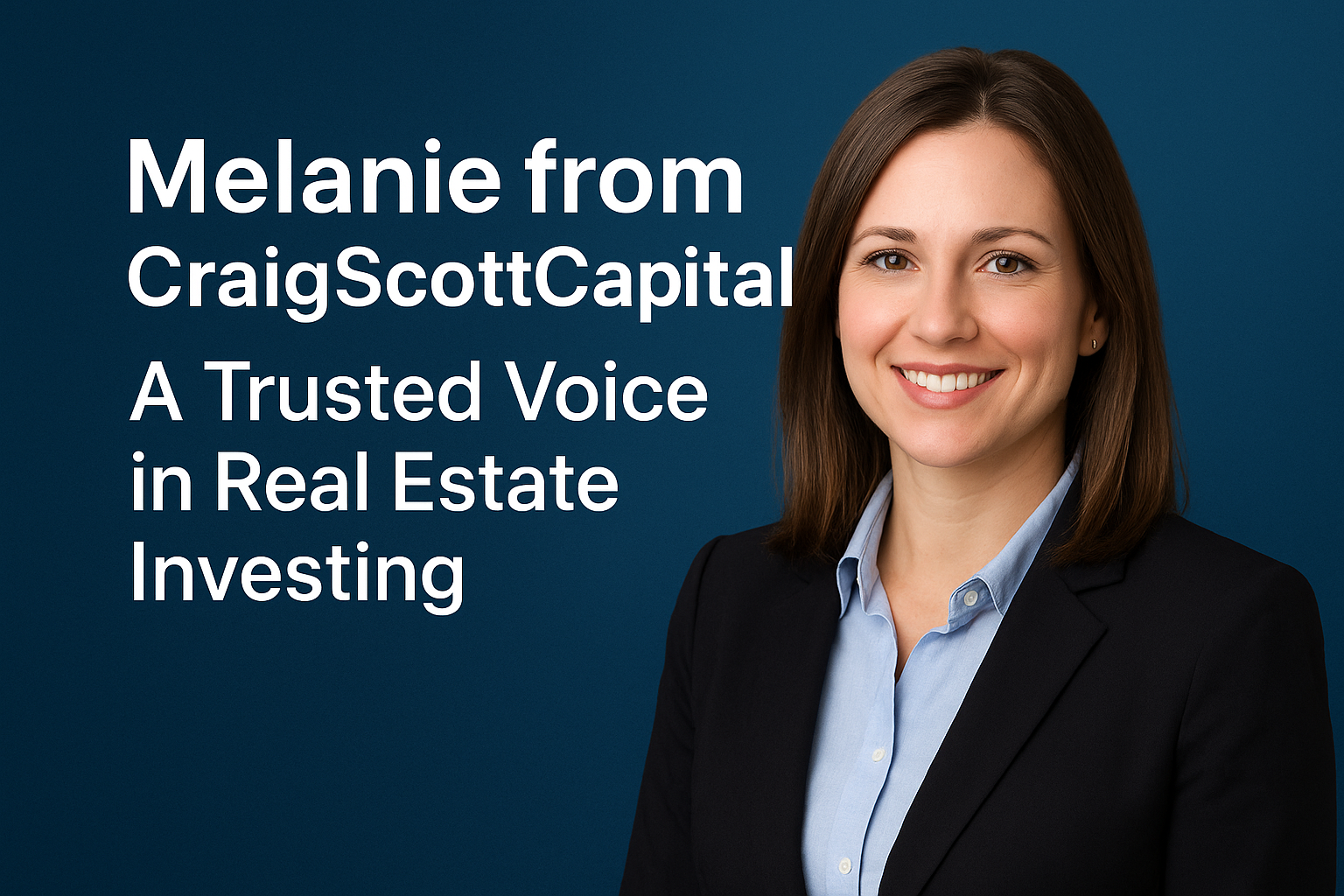 Melanie from CraigScottCapital