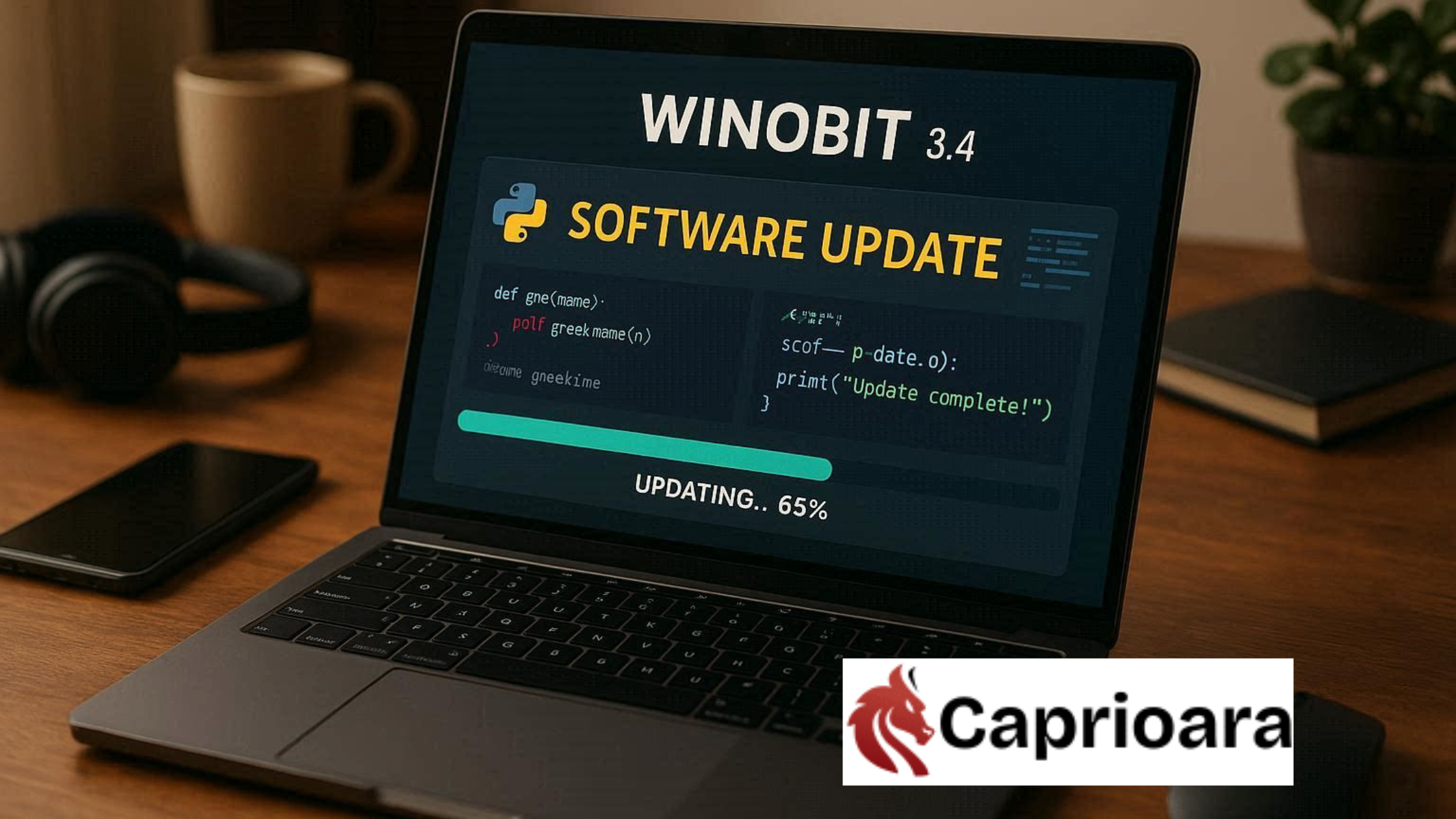 update winobit3.4 python