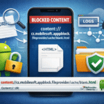 Content://cz.mobilesoft.appblock.fileprovider/cache/blank.html