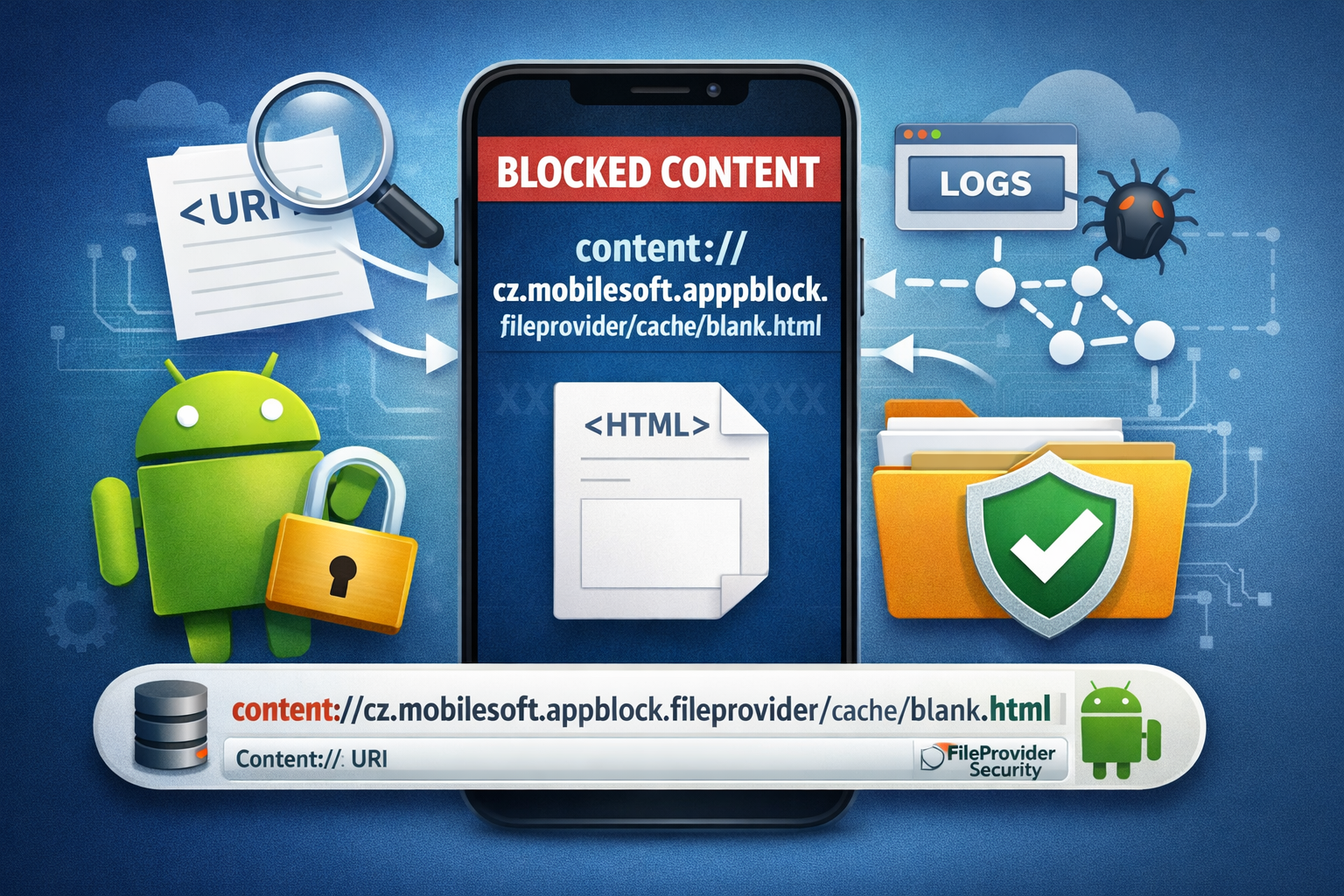Content://cz.mobilesoft.appblock.fileprovider/cache/blank.html