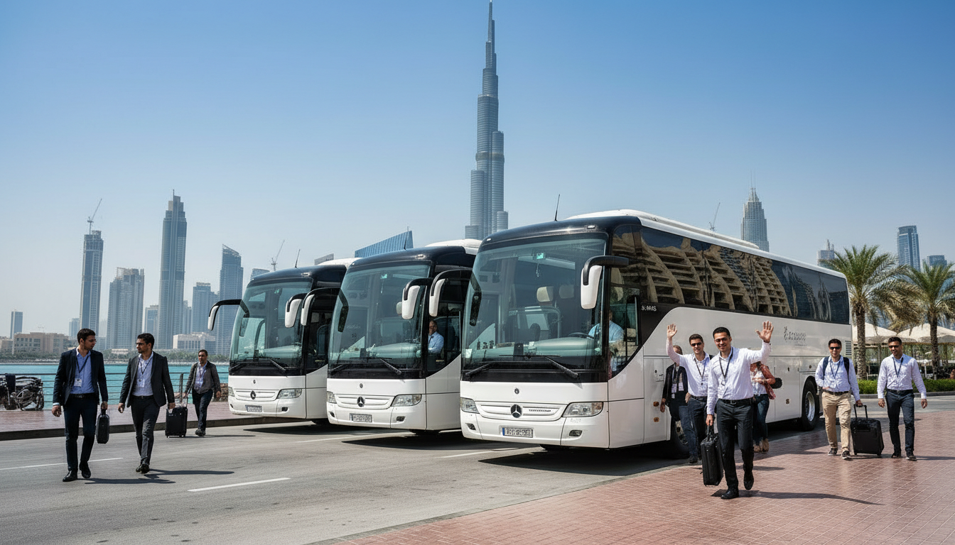 Bus Rental Companies in Dubai