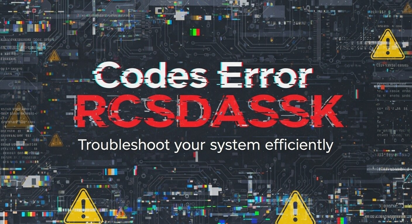 Codes Error RCSDASSK