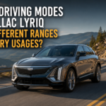 Do the Driving Modes in Cadillac Lyriq Offer Different Ranges or Battery Usages?